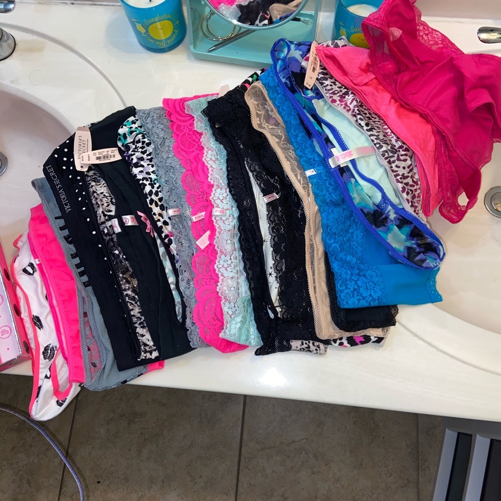 Victoria’s Secret pink panties